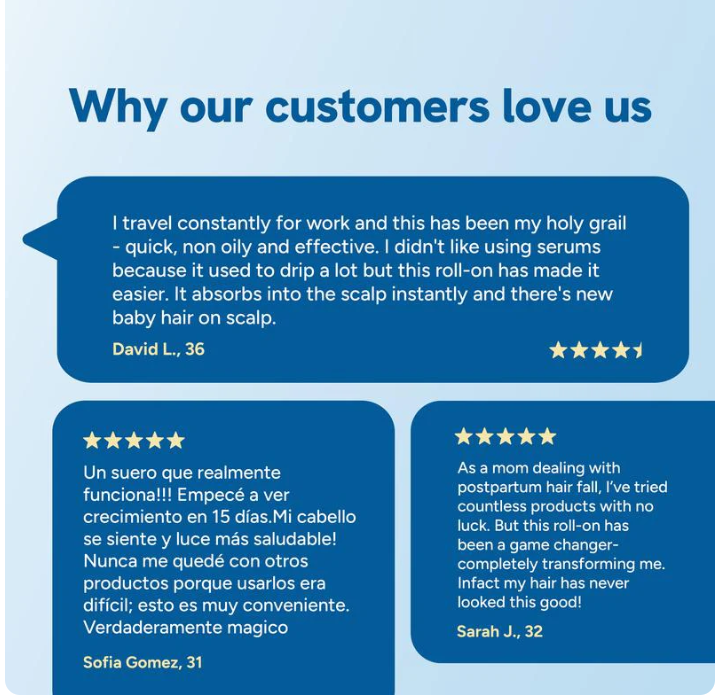 Hair Growth Serum Roll-On